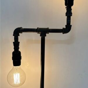 Unique Vintage Steampunk Lamp Industrial Table Lamp Antique Box Camera Eclectic